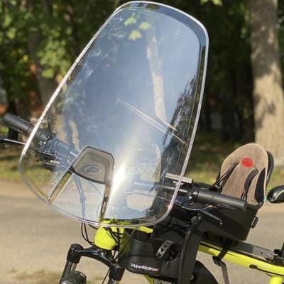 Переднее велокресло WeeRide с ветровым стеклом
